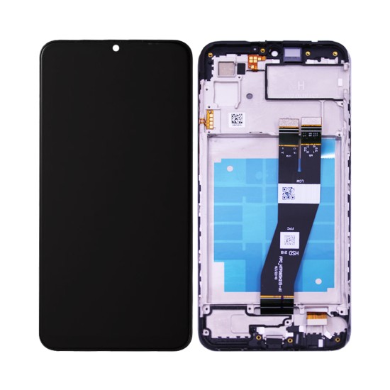 Touch+Display+Frame Samsung Galaxy A03 2022/A035G Black Flex Service Pack Black Touch+Display+Frame Samsung Galaxy A03 2022/A035G Black Flex Service Pack Black